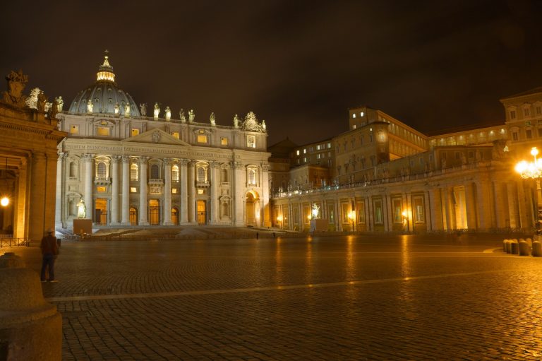 vaticano a noite